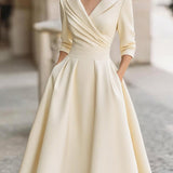 Colette™ | Vestido de Férias Elegante com Detalhes em Renda