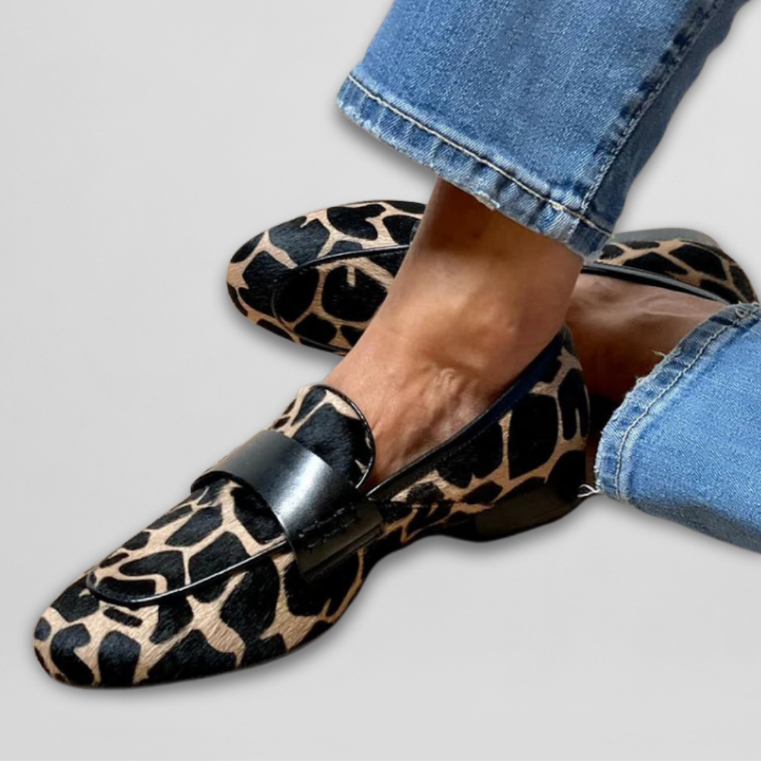 Catarina - Sapatilhas Leopardo de Conforto