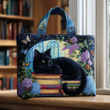 Mala Artesanal - Gato Preto e Livros