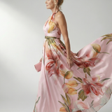 Joana - Vestido Maxi Floral Leve