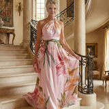 Joana - Vestido Maxi Floral Leve