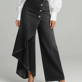 Audrey™ | Calças de denim com nó