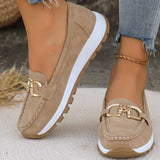 Elisa - Mocassins com Fivela Plana