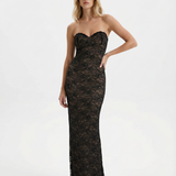 Catrine | Vestido Maxi de Renda