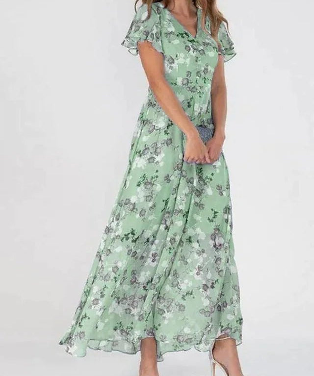 Soraia - Vestido Maxi Detalhado