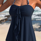 Ester | Fato de Banho Halter Elegante