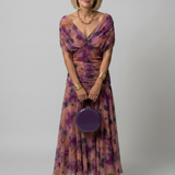 Bianca - Vestido Midi Descontraído com Ombros Descobertos