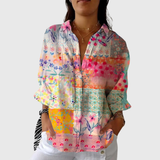 Blusa Leve e Colorida com Estampa