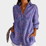 Blusa Leve e Colorida com Estampa