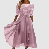 Leontýna - Vestido de renda elegante