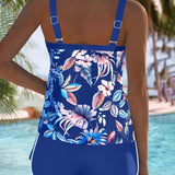 Inês | Tankini sem Mangas com Decote em U