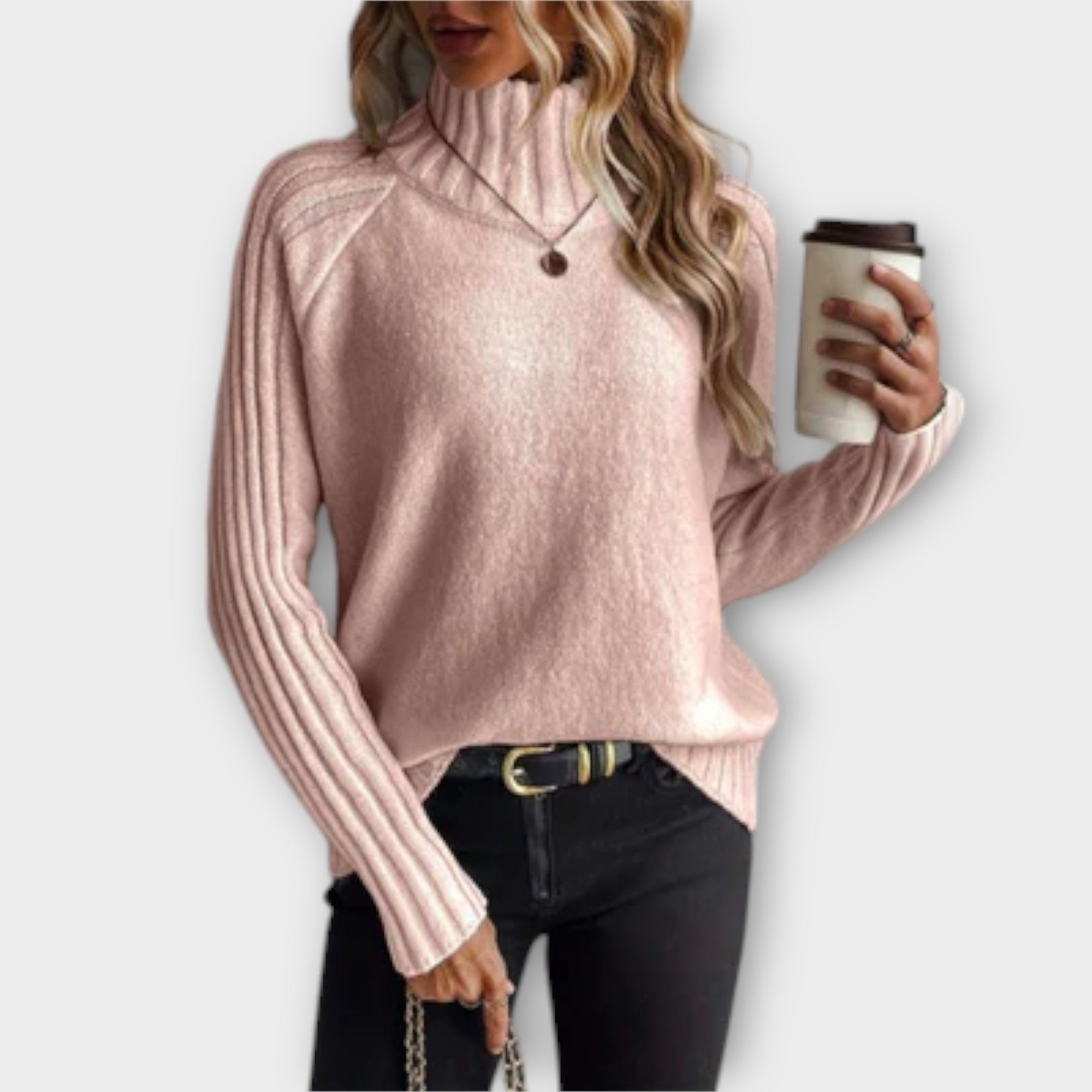 Hannah - Sweater de Malha Elegante