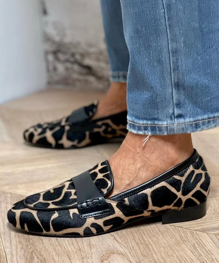 Nora | loafers únicos com salto baixo