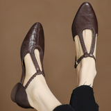 Mary Janes Clássicas Fivela Lateral Mulher | Elegantes Primavera