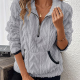 Alpine - Camisola Macia de Fecho