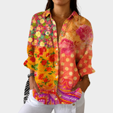 Blusa Impressa Leve e Colorida