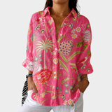 Blusa Impressa Leve e Colorida