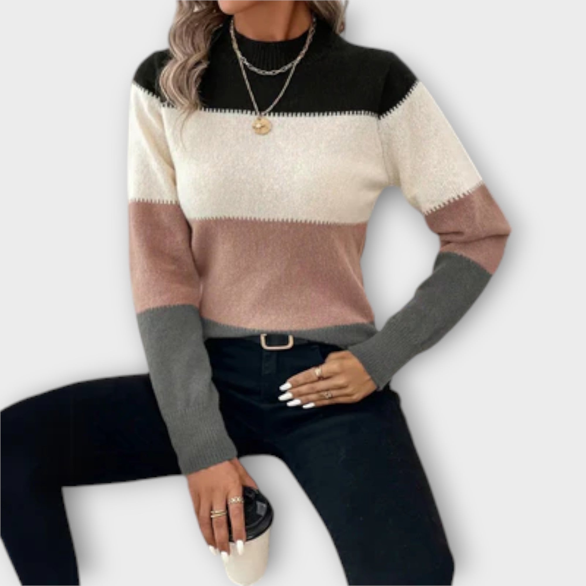 Elina - Sweater Casual e Elegante