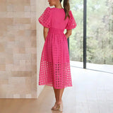 Lise™ | Vestido Midi Romântico