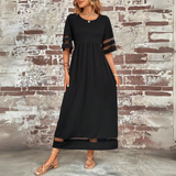 Serena | Vestido Midi Lisonjeiro com Efeito Alisador na Barriga