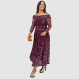 Dana - Vestido com ombros à mostra