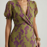 Sara - Robe Midi Floral Relaxada