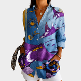 Blusa Artística Sonhos do Oceano