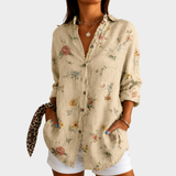 Blusa Floral Meadow Whisper