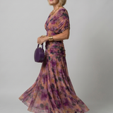 Bianca - Vestido Midi Descontraído com Ombros Descobertos