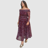 Dana - Vestido com ombros à mostra
