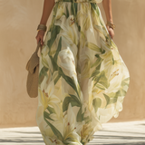 Lysandra™ | Conjunto fluido com padrão floral elegante