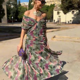 Hendrika | Vestido de Noite Cor-de-Coral