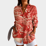 Camisa Costeira Sunset Blossom