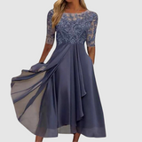Leontýna - Vestido de renda elegante