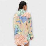 Mary - Conjunto de Calções com Estampa de Folhas Tropicais da Playa Boyfriend