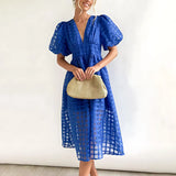 Lise™ | Vestido Midi Romântico