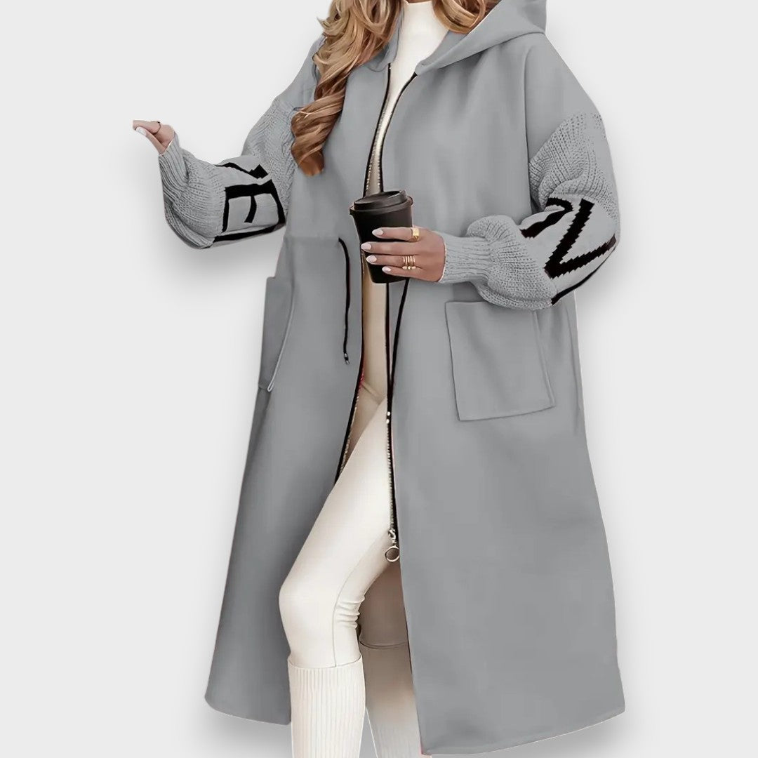 Rosana | Casaco Elegante com Capuz