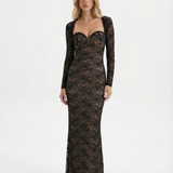 Catrine | Vestido Maxi de Renda