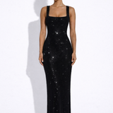 Elara | Vestido Maxi buddel check nog