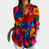Blusa Vibrante Jardim em Flor