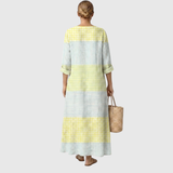 Olivia™ | Vestido de Linho Elegância Natural