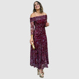 Dana - Vestido com ombros à mostra