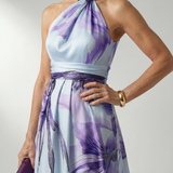 Joana - Vestido Maxi Floral Leve