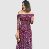 Dana - Vestido com ombros à mostra
