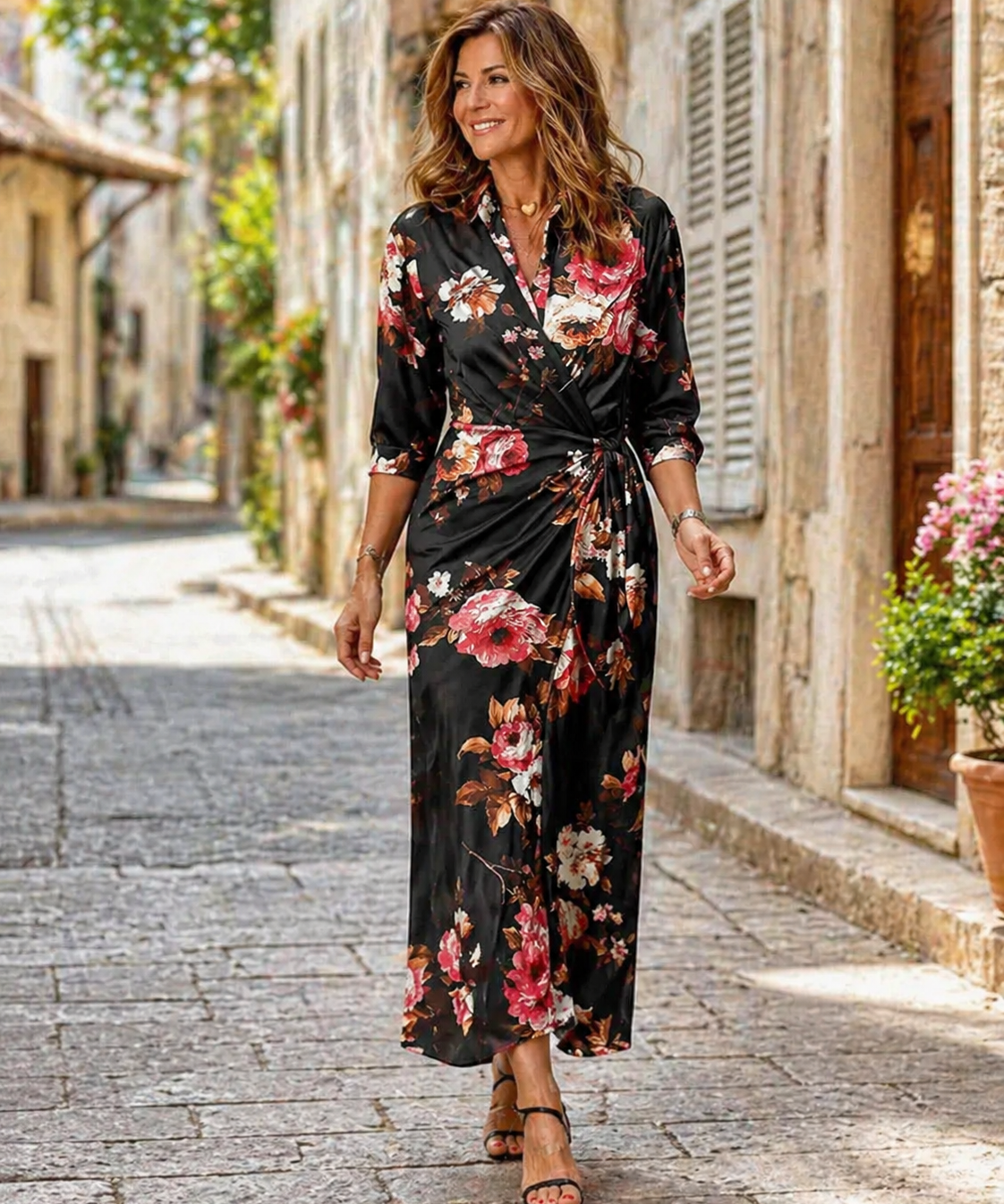 Lola - Vestido Maxi Estampado