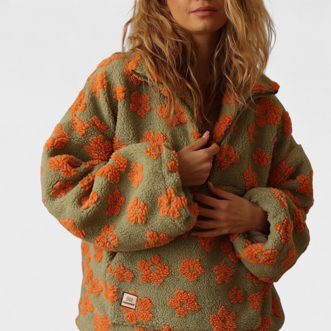 Daisy | Pullover de fleece Bloom