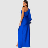 Meda - Elegante vestido maxi de um ombro