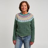 Abigail | Pullover Vintage Islandês de Malha