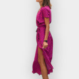 Beatriz | Vestido Elegante Estampado Verão