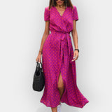 Beatriz | Vestido Elegante Estampado Verão